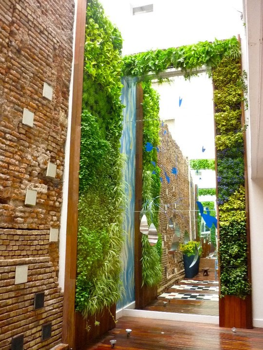 Jardin vertical casa foa