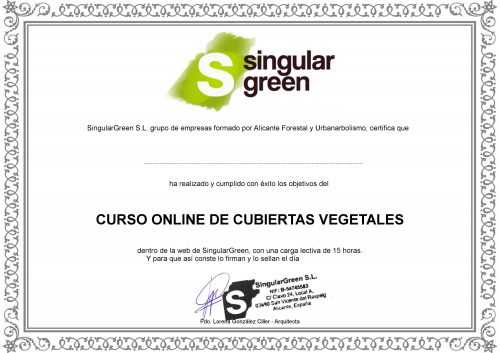 Curso Online de Cubiertas Vegetales