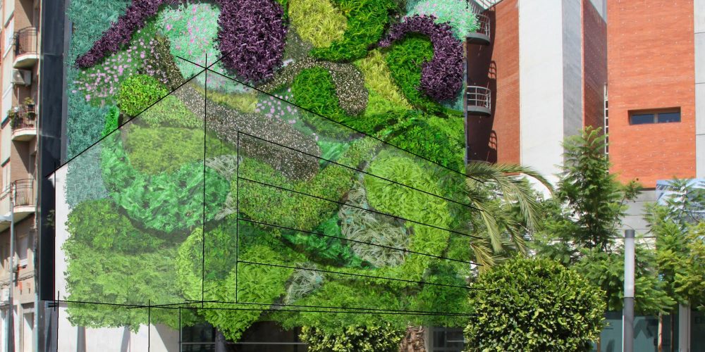 jardín vertical diseño