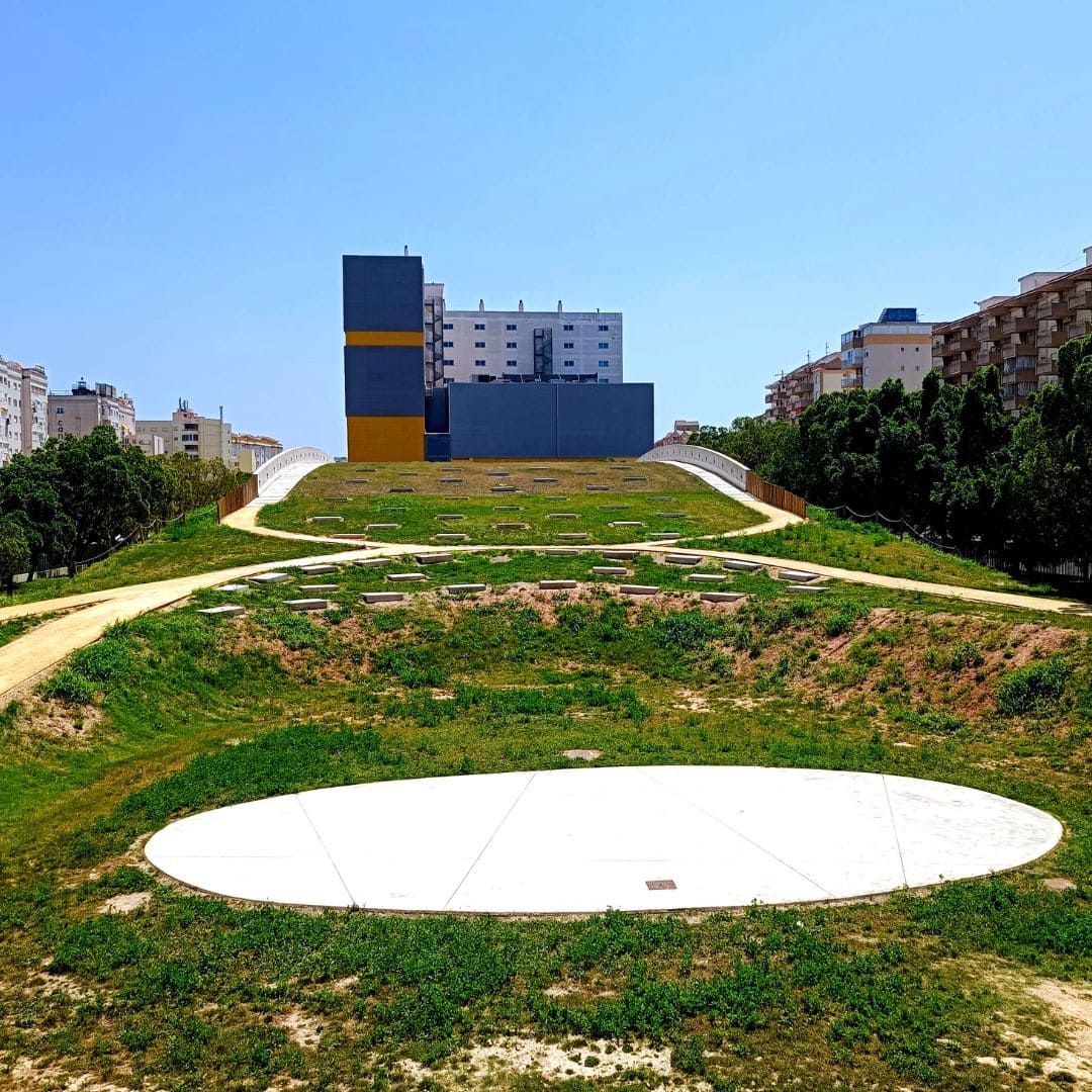 Picture of Installation of a walkable green roof